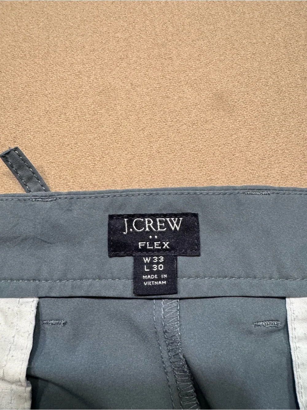 J. Crew Slim Straight Slate Blue Chinos